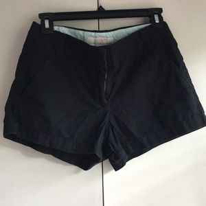 J Crew Black Chino Shorts 00